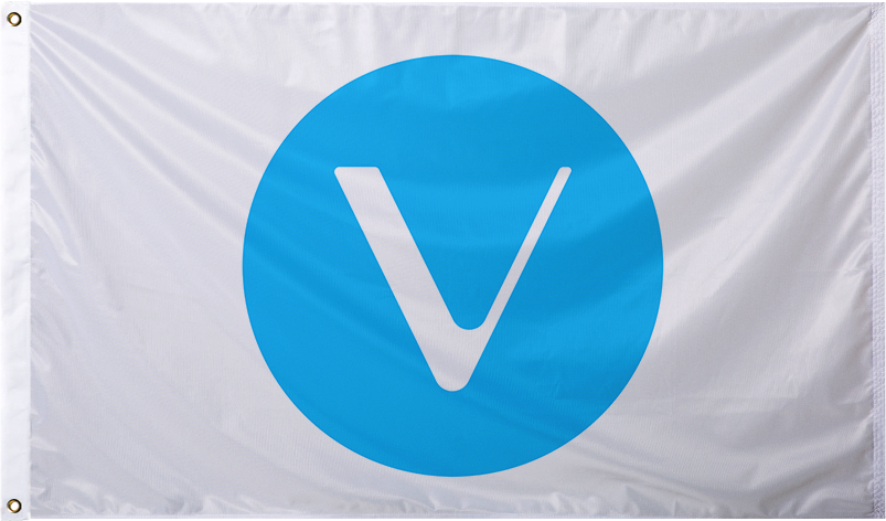 VeChain Logo Flag (v3)