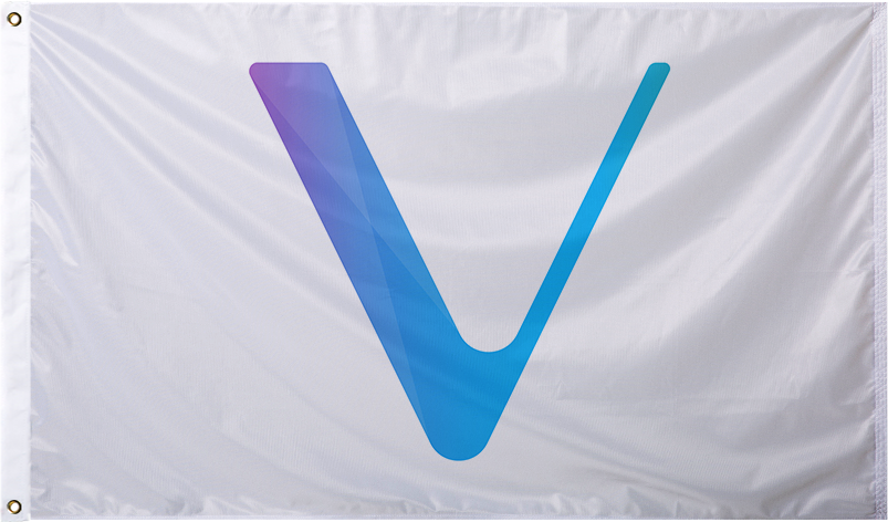 VeChain Logo Flag (v4)