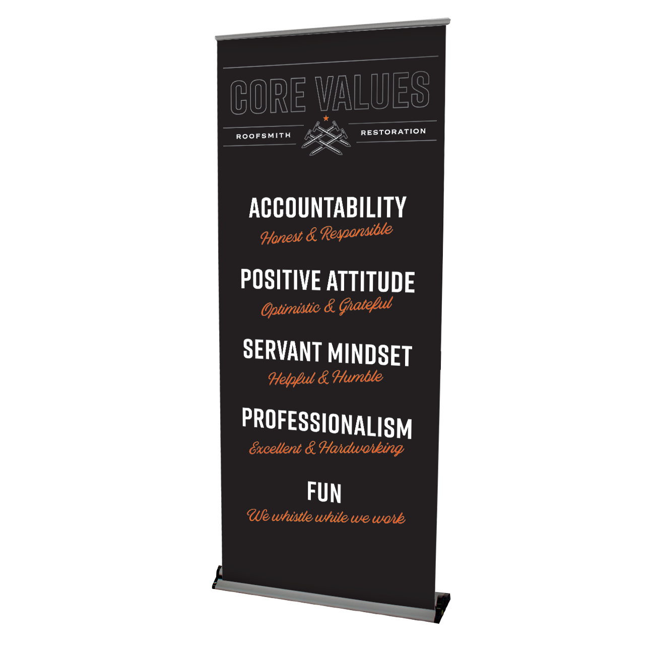 Premium Custom Retractable Banner