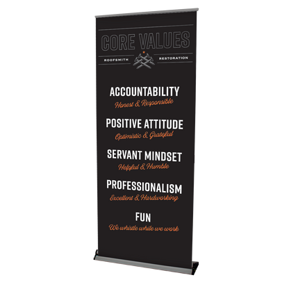 Premium Custom Retractable Banner
