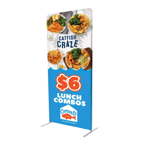 Stretch Banner Shape Custom Stretch Banner | Indoor Display – BestFlag
