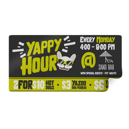 Custom Vinyl Adhesive Graphic