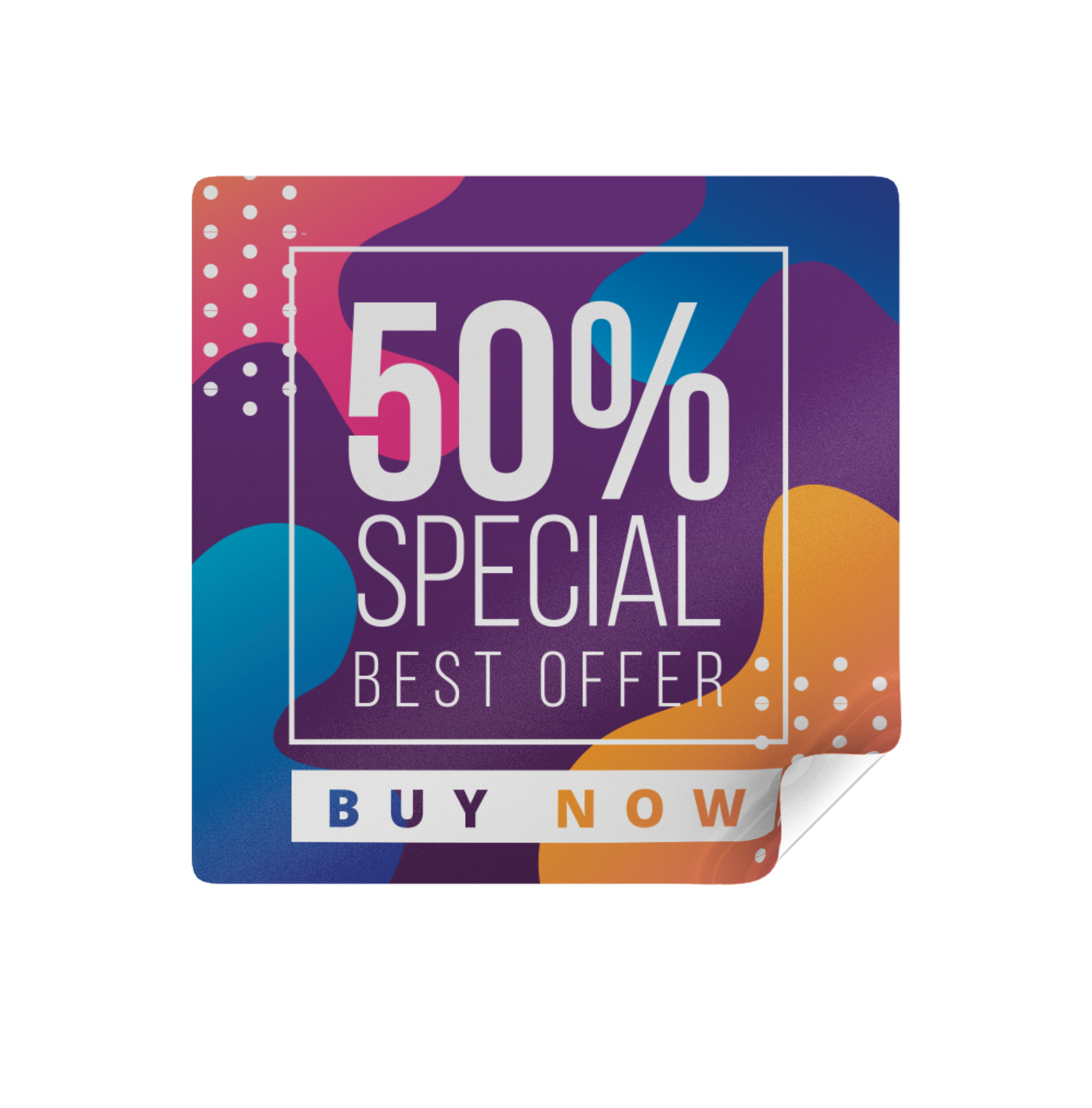 Custom Opaque Window Cling